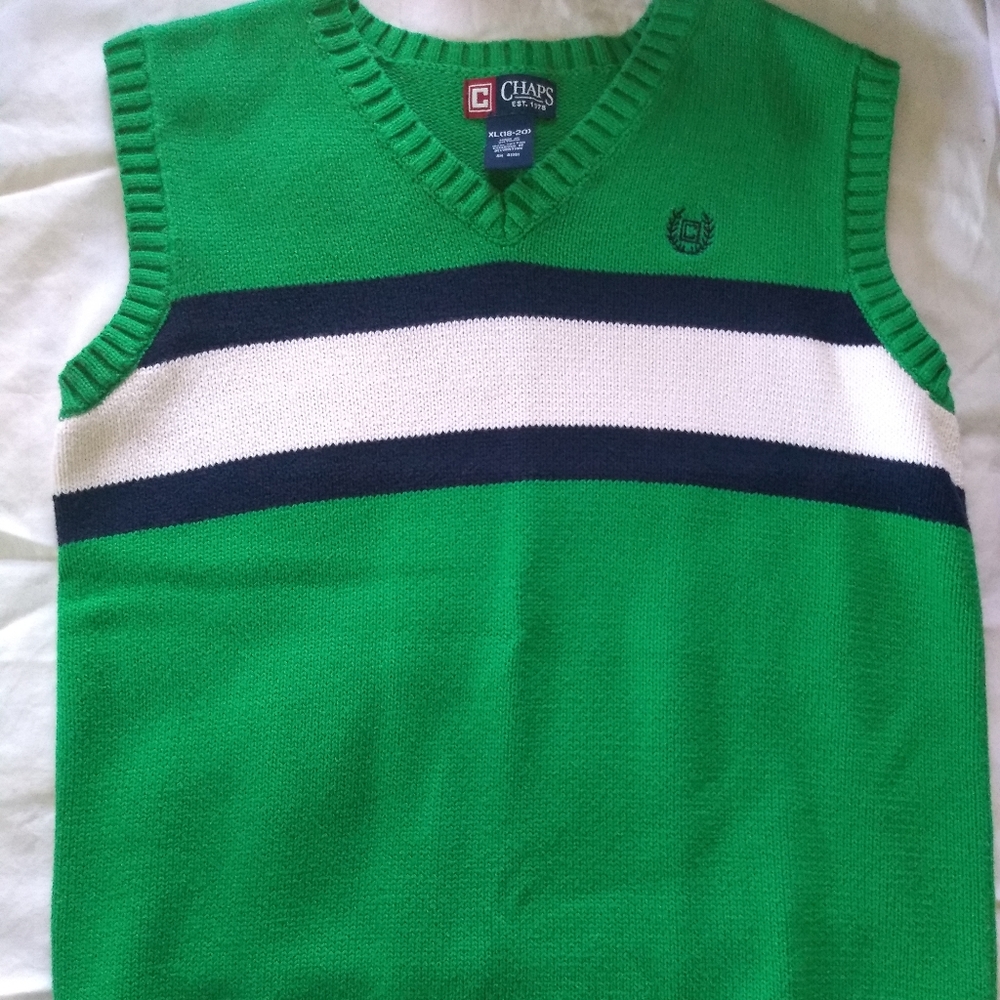 Boys sweater vest Chaps